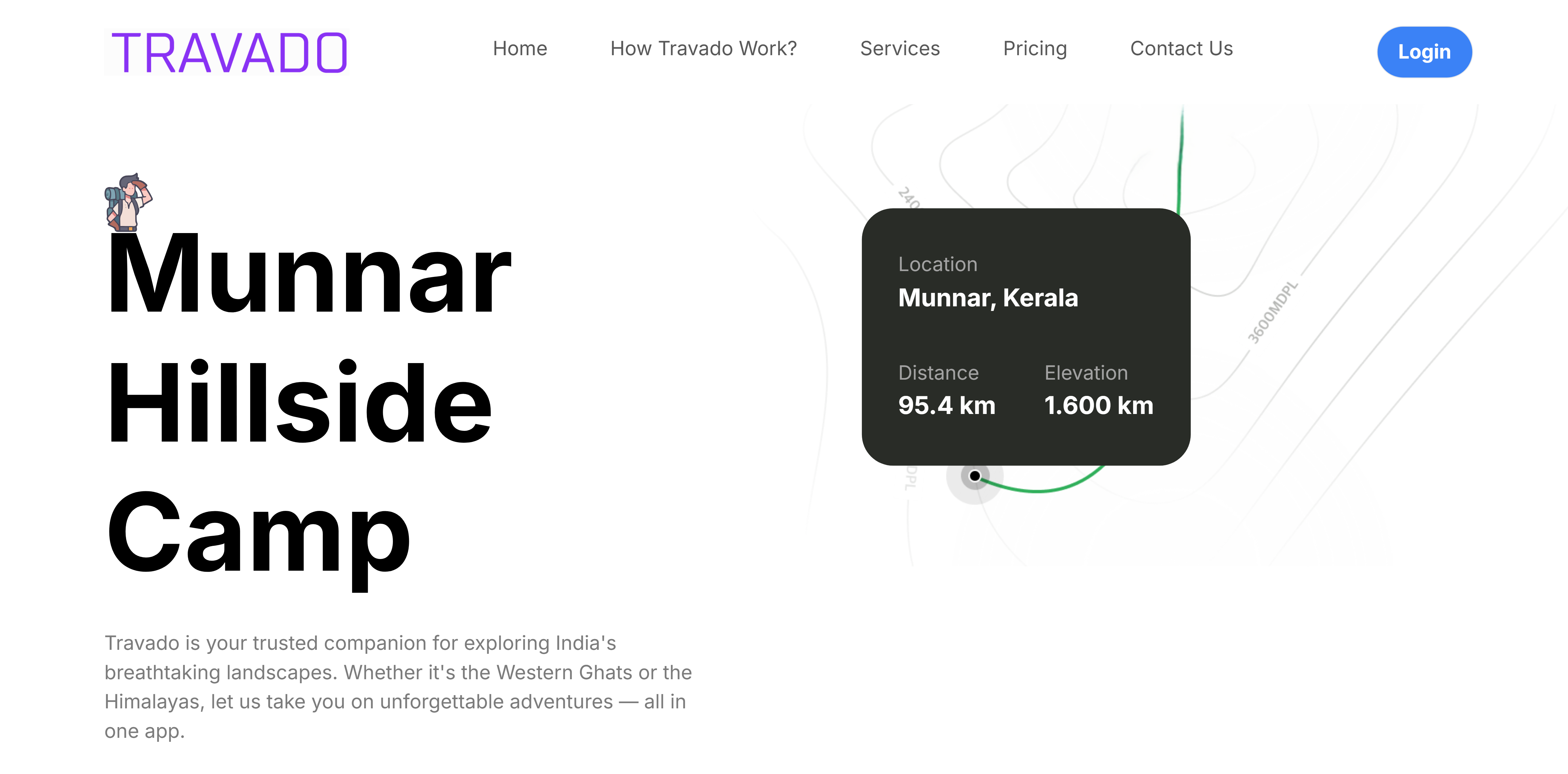 Travado - Travel Website Image